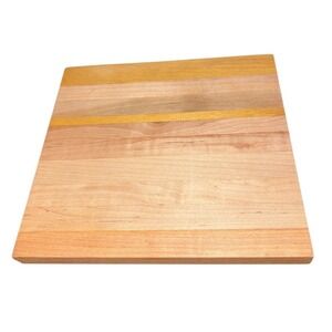Handmade Multi Wood Cutting Board Serving Board 8.5x8" Craft DIY Piece